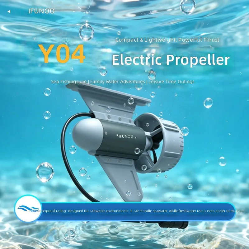 Fishing Boat Outboard Motor - Propulsor Eléctrico Subacuático de 24V 330W