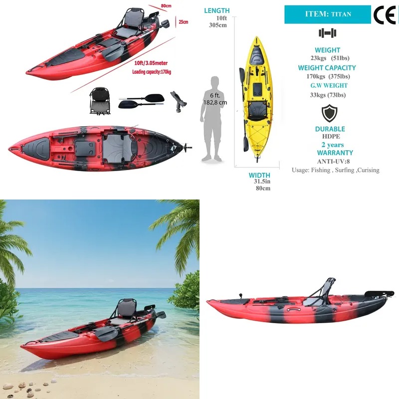 Fishing Boat Seat - Kayak de Pesca con Asiento Individual