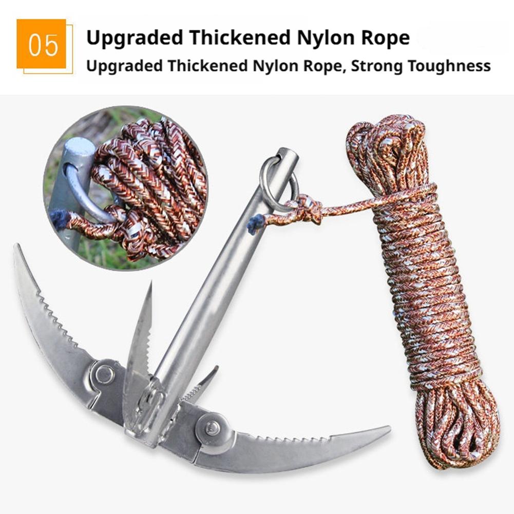 Gancho de agarre para exterior - Fishing Boat Anchor reseña y precio