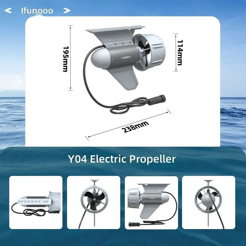 Propulsor Eléctrico Subacuátic - Fishing Boat Outboard Motor reseña y precio