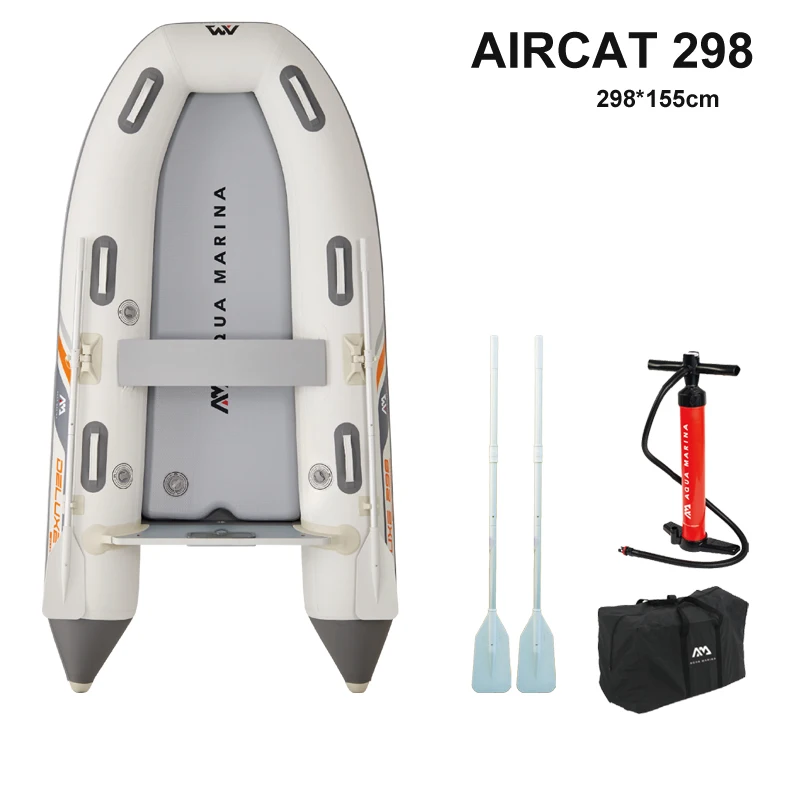 Bote Inflable AQUA MARINA, par - Fishing Boat Aluminum reseña y precio
