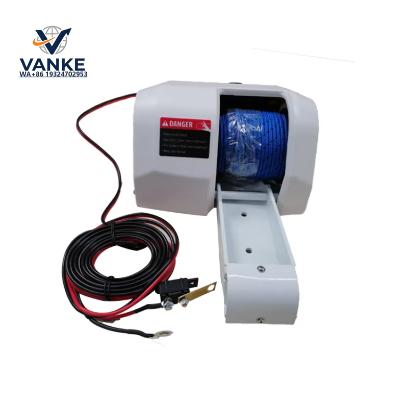 Cabrestante eléctrico de 12V p - Fishing Boat Anchor Winch reseña y precio