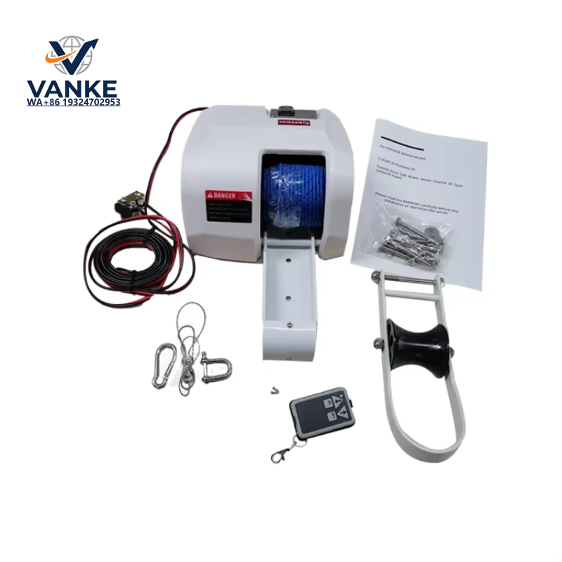 Cabrestante eléctrico de 12V p - Fishing Boat Anchor Winch reseña y precio